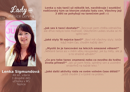 Lady měsíce června